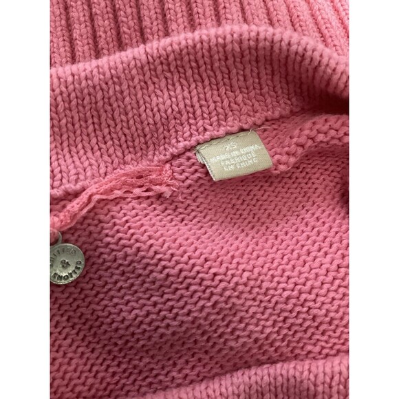 Knitted & Knotted Light Pink Knit Half Sleeve Blouse XS - Picture 6 of 8